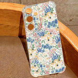 Coque bouquets de fleurs roses et des champs pour Samsung Galaxy
