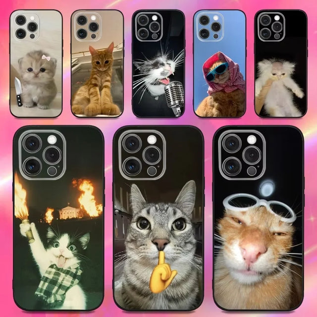 Coque Chat rigolo