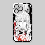 Coque Anime Berserk Guts Transparente pour iPhone