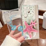 Coque étoile de mer et pieuvre pour Samsung Galaxy