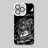 Coque Anime Berserk Guts Transparente pour iPhone