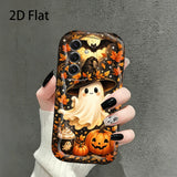 Coque Halloween Fantôme Chapeau de Magicien pour iPhone