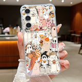 Coque Halloween orange citrouille pour Samsung Galaxy