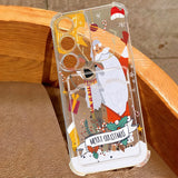 Coque Noël mitaines et lamas pour Samsung Galaxy