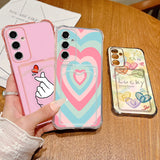 Coque cœur coréen pour Samsung Galaxy