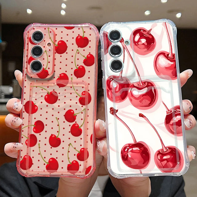 Coque cerises pour Samsung Galaxy