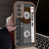 Coque Motif Cassette Rétro pour Samsung Galaxy