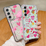 Coque cœurs Love pour Samsung Galaxy
