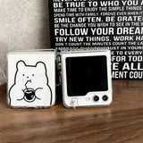 Coque Ours Mignon pour Samsung Galaxy Z Flip