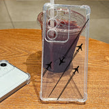 Coque avion et montagne pour Samsung Galaxy