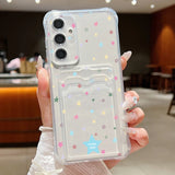 Coque étoiles roses pour Samsung Galaxy
