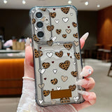 Coque cœurs noirs et roses pour Samsung Galaxy