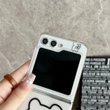 Coque Ours Mignon pour Samsung Galaxy Z Flip
