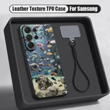 Coque tortue de mer bleue pour Samsung Galaxy