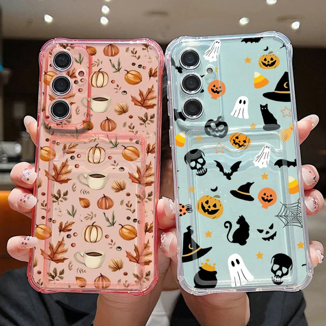 Coque Halloween automne pour Samsung Galaxy