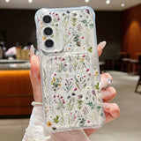 Coque prairie fleurie pour Samsung Galaxy