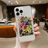 Coque Anime JoJo's Bizarre Adventure Transparente pour iPhone
