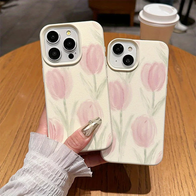Coque Tulipes vintage