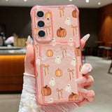 Coque Halloween fantômes et citrouilles pour Samsung Galaxy