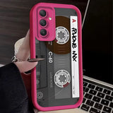 Coque Motif Cassette Rétro pour Samsung Galaxy