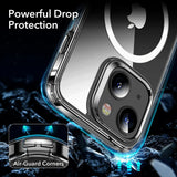 Coque silicone magnétique pour iPhone 13 à 17