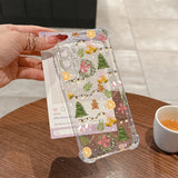 Coque Noël Kawaii Mignonne pour Samsung Galaxy