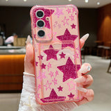 Coque étoiles roses pour Samsung Galaxy