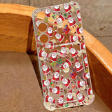 Coque Noël bonnets et pères Noël pour Samsung Galaxy