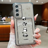 Coque panda dans la poche pour Samsung Galaxy