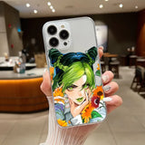 Coque Anime JoJo's Bizarre Adventure Transparente pour iPhone