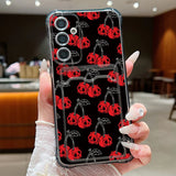 Coque gothique crâne et fleurs pour Samsung Galaxy