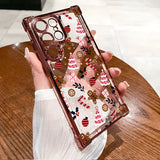 Coque Motif de Noël Élégant pour Samsung Galaxy