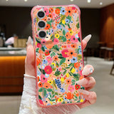 Coque prairie fleurie pour Samsung Galaxy