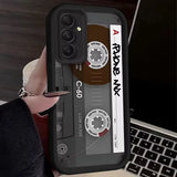 Coque Motif Cassette Rétro pour Samsung Galaxy