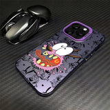 Coque Courage le Chien Froussard pour iPhone