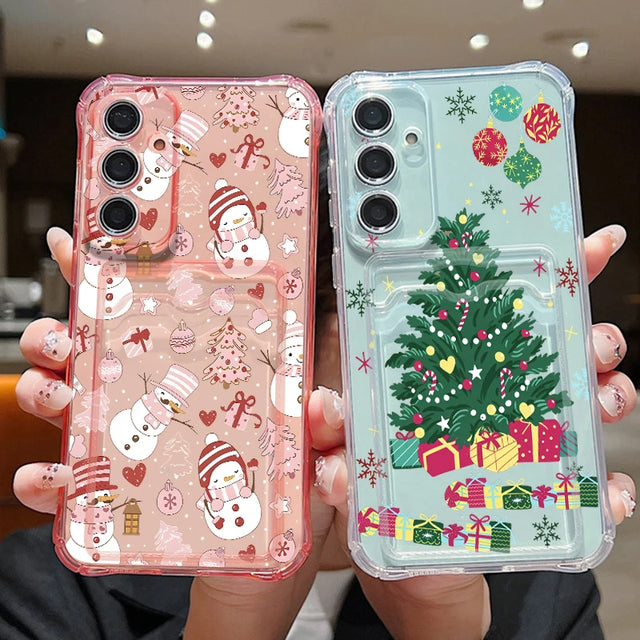Coque sapin de Noël pour Samsung Galaxy