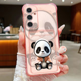 Coque pandas kawaii pour Samsung Galaxy