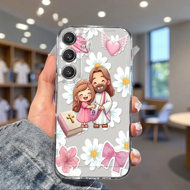 Coque Petite fille et Bible