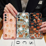 Coque Halloween fantômes et citrouilles pour Samsung Galaxy