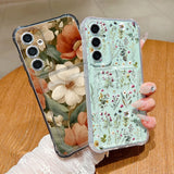Coque prairie fleurie pour Samsung Galaxy