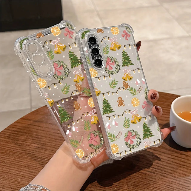 Coque Noël Kawaii Mignonne pour Samsung G...