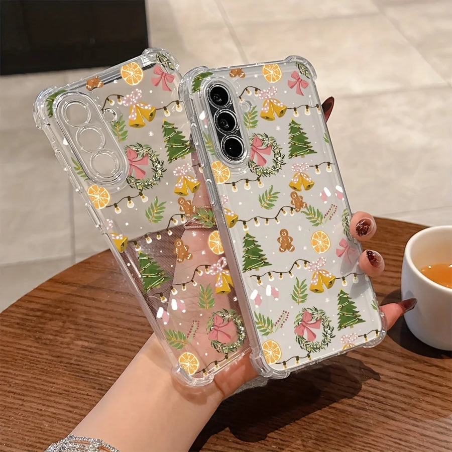 Coque Noël Kawaii Mignonne pour Samsung Galaxy