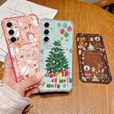 Coque sapin de Noël pour Samsung Galaxy