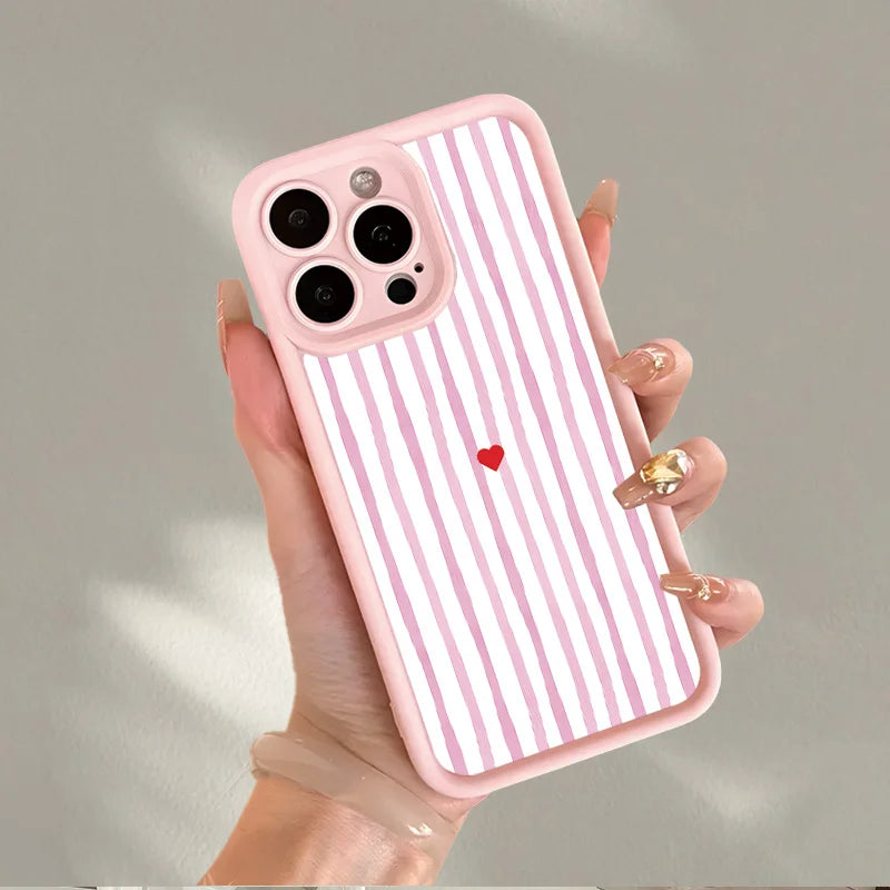 Coque Pêche et cœur