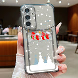 Coque père Noël rouge pour Samsung Galaxy