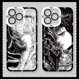 Coque Anime Berserk Guts Transparente pour iPhone