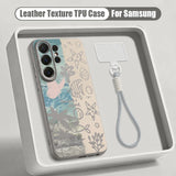 Coque tortue de mer bleue pour Samsung Galaxy