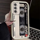 Coque Motif Cassette Rétro pour Samsung Galaxy