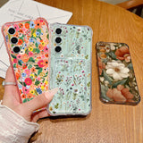 Coque prairie fleurie pour Samsung Galaxy