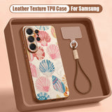 Coque tortue de mer bleue pour Samsung Galaxy